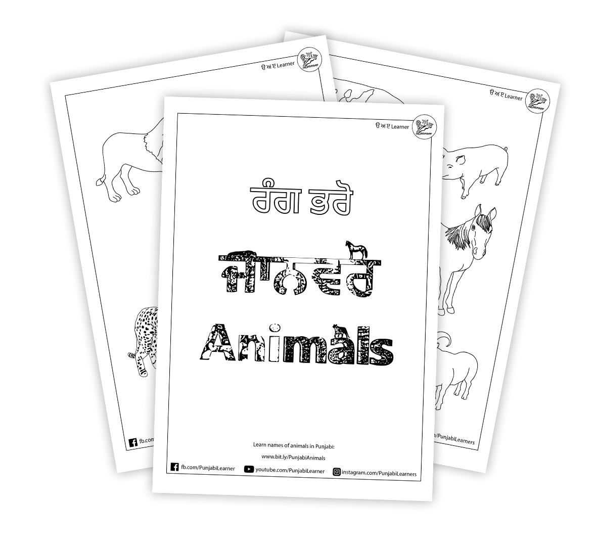 Animal Colouring Sheets PDF